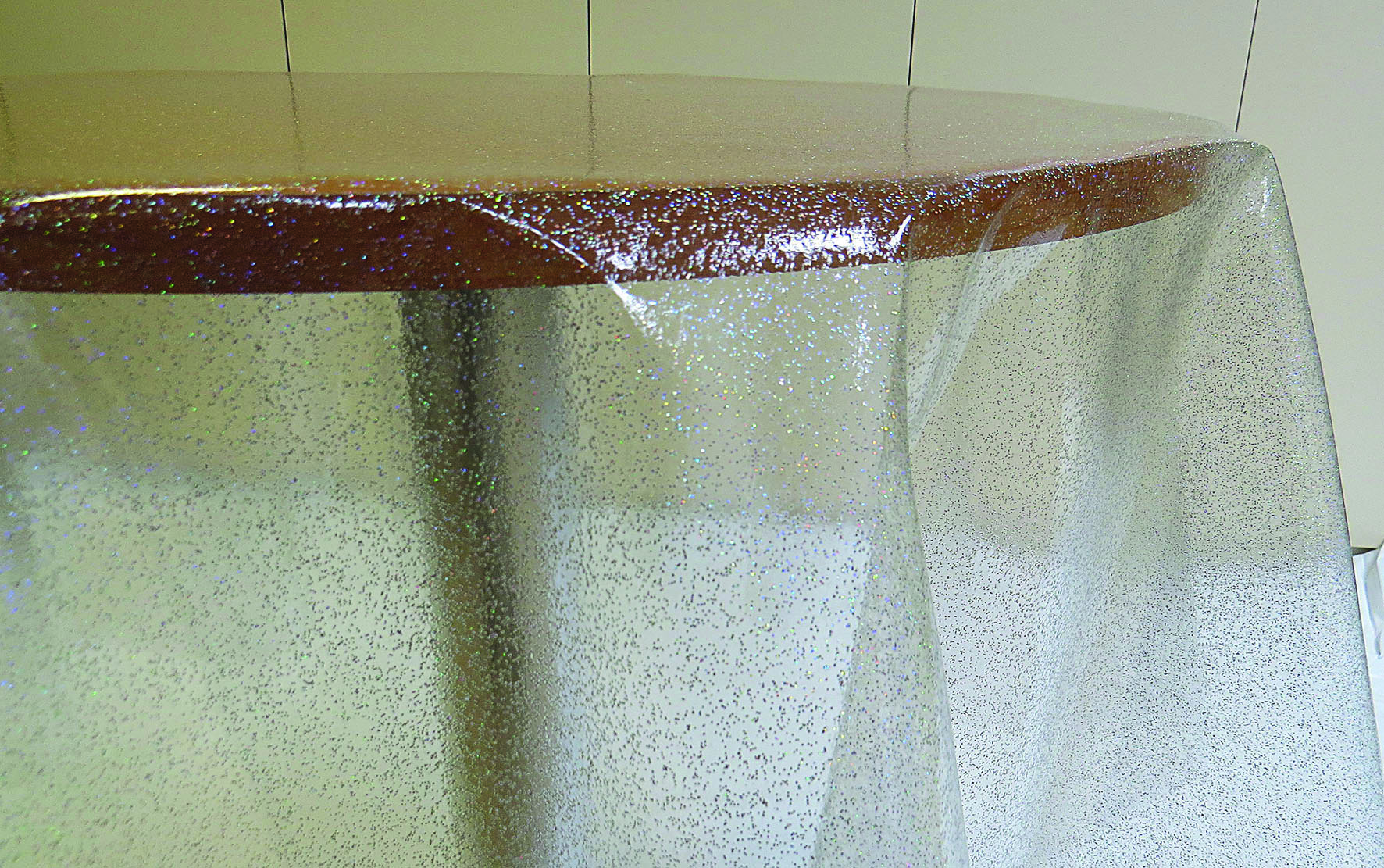 Gold Glitter Clear